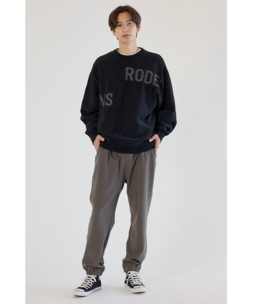 RODEO CROWNS WIDE BOWL(ロデオクラウンズワイドボウル)の「ランダムロゴモールニット(ニット/セーター・メンズ・ベージュ/ネイビー/ブラック・MEDIUM/LARGE)」の20枚目の写真
