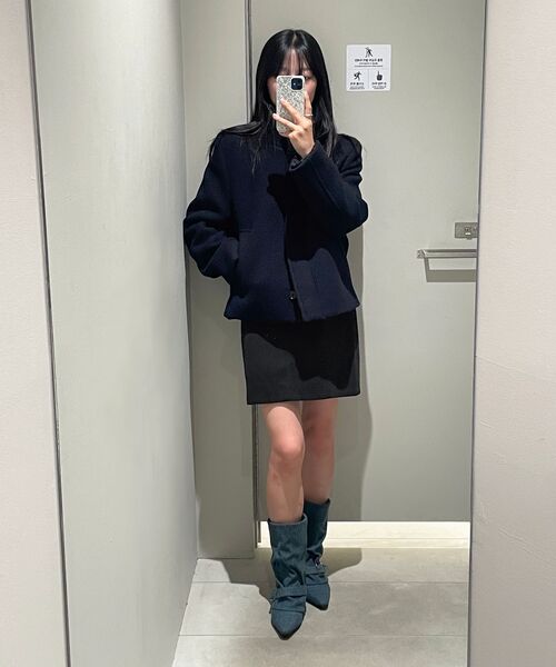 INSILENCE WOMEN(インサイレンスウーマン)の「モールスキンベルト付きスカート ブラック(スカート・レディース・その他・SMALL/MEDIUM/X-SMALL)」の13枚目の写真