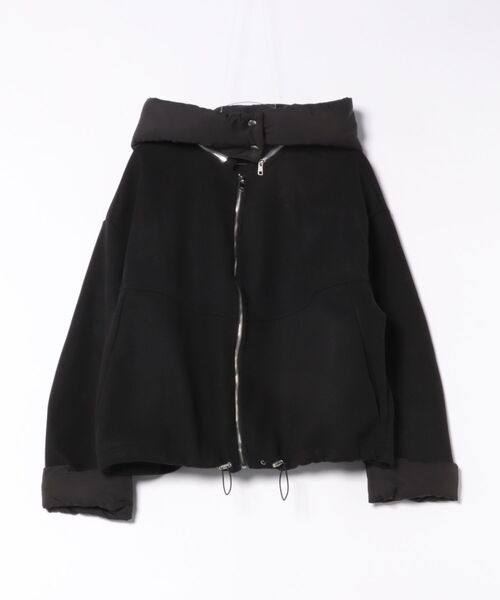 Ritzy(リッツィー)の「2WAY フード脱着 オーバーサイズ パーカー(パーカー・レディース・ブラック/グレー・L/M)」の6枚目の写真