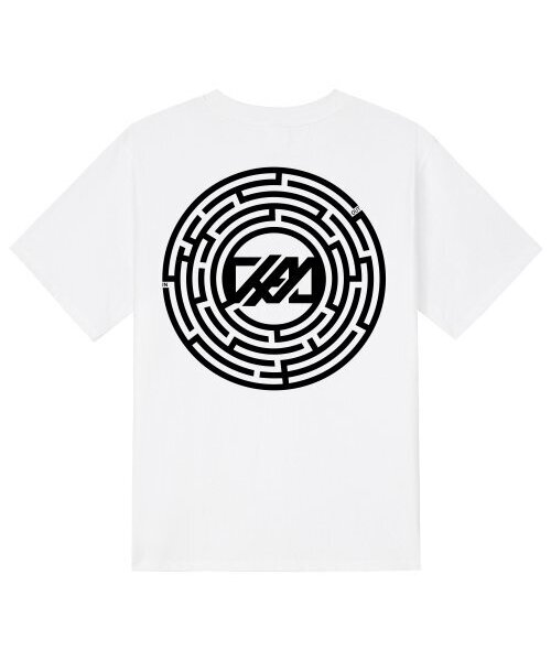 KAN6312(カン6312)の「KTW0080 カンサークル 半袖Tシャツ - ホワイト(Tシャツ/カットソー・メンズ・その他・LARGE/MEDIUM/SMALL/X-LARGE)」の1枚目の写真