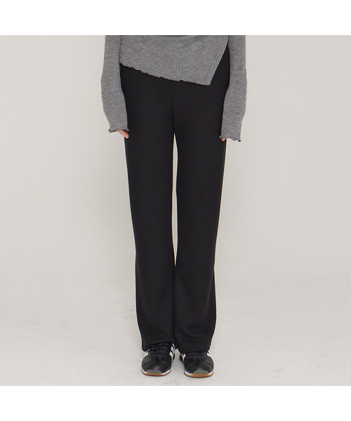 DEARSTALKER(ディアストーカー)の「D. BASIC SEMI BOOTS CUT PANTS - 3 COLOR(その他パンツ・レディース・ブラック/ダークブラウン/チャコール・FREE)」の2枚目の写真