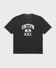 SP SNTPN ロゴTシャツ-ピグメントブラック