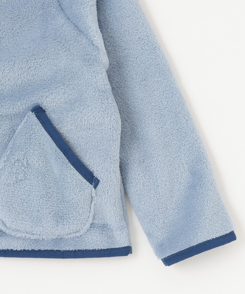 sense of wonder(センスオブワンダー)の「3WAYフード付ニットデニムジャケット(ブルゾン・キッズ・ネイビー・130cm/100cm/90cm/120cm/110cm)」の8枚目の写真