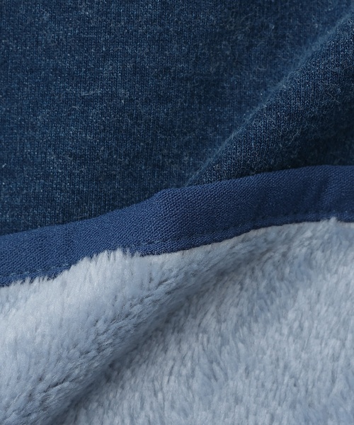 sense of wonder(センスオブワンダー)の「3WAYフード付ニットデニムジャケット(ブルゾン・キッズ・ネイビー・130cm/100cm/90cm/120cm/110cm)」の6枚目の写真