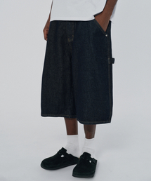 suade（スエード）の「CARPENTER DENIM SHORTS [RAW INDIGO]（その他パンツ）」