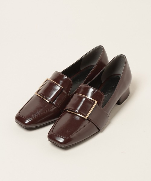 A part by（アパートバイ）の「【36サイズ展開】バックルヒールローファー（ローファー・レディース・ブラウン/ブラック・SMALL/MEDIUM/LARGE）」の8枚目の写真