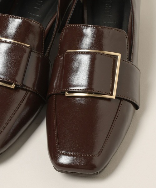 A part by（アパートバイ）の「【36サイズ展開】バックルヒールローファー（ローファー・レディース・ブラウン/ブラック・SMALL/MEDIUM/LARGE）」の14枚目の写真