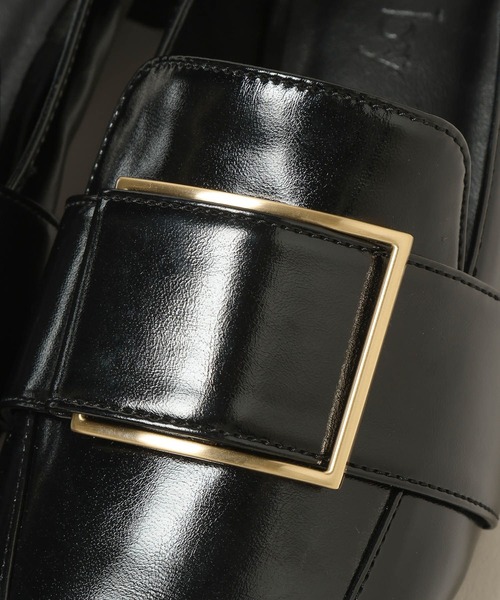 A part by（アパートバイ）の「【36サイズ展開】バックルヒールローファー（ローファー・レディース・ブラウン/ブラック・SMALL/MEDIUM/LARGE）」の15枚目の写真