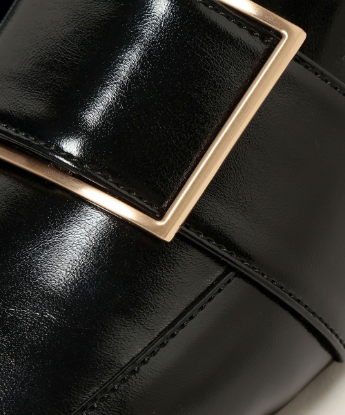 A part by（アパートバイ）の「【36サイズ展開】バックルヒールローファー（ローファー・レディース・ブラウン/ブラック・SMALL/MEDIUM/LARGE）」の19枚目の写真