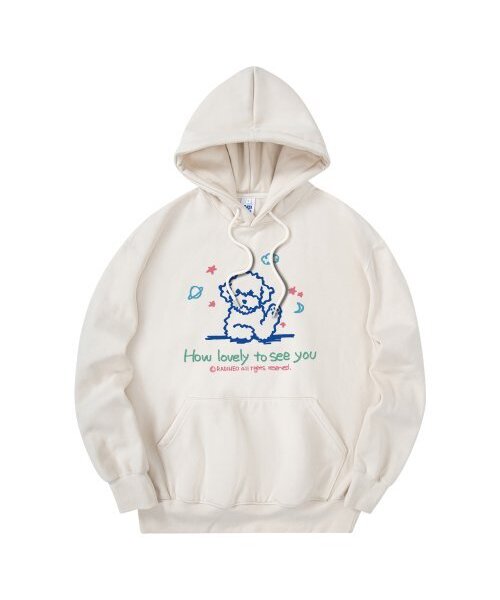 RADINEO(ラディネオ)の「ラブリー フードクリーム(パーカー・メンズ・その他・LARGE/MEDIUM/X-LARGE)」の1枚目の写真