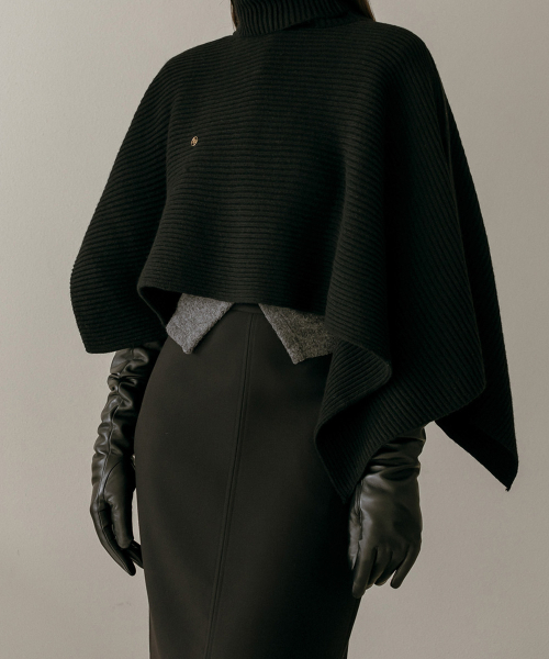 MAYVERU（メイバーユー）の「Novelle Stitch Skirt _ Black（スカート・レディース・ブラック・SMALL/MEDIUM）」の16枚目の写真