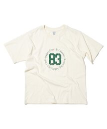 PAPERBOY（ペーパーボーイ）の「ビギニング83 半袖Tシャツ-クリーム（Tシャツ/カットソー）」