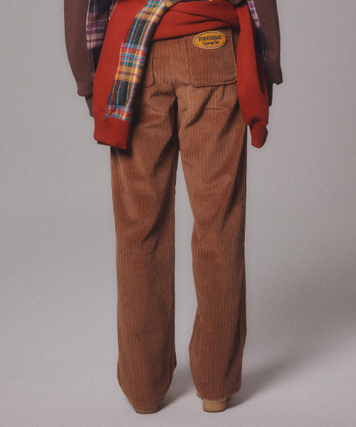 MENASOO(ミナス)の「Corduroy Straight Pants_Brown(その他パンツ・レディース・ブラウン・1/2)」の4枚目の写真