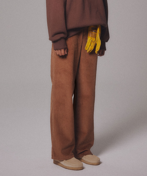 MENASOO(ミナス)の「Corduroy Straight Pants_Brown(その他パンツ・レディース・ブラウン・1/2)」の13枚目の写真