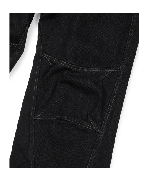 ETCE(イーティーシーイー)の「CURVED PANEL DENIM PANTS 2.0 (BLACK)(デニムパンツ・メンズ・その他・MEDIUM/LARGE/X-LARGE)」の6枚目の写真