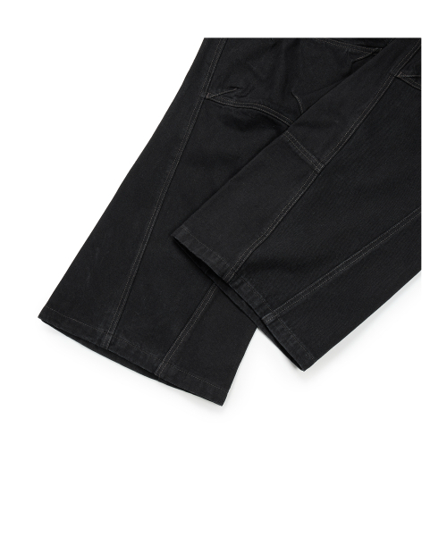 ETCE(イーティーシーイー)の「CURVED PANEL DENIM PANTS 2.0 (BLACK)(デニムパンツ・メンズ・その他・MEDIUM/LARGE/X-LARGE)」の7枚目の写真