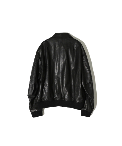 HORLISUN(ホーリーサン)の「Capital Leather Blouson Jacket Black(ライダースジャケット・メンズ・その他・LARGE/MEDIUM/SMALL)」の3枚目の写真