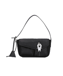 SSRL（シエスタ ロイヤル レーベル）の「Raven Oblique Mini Bag / Black（ショルダーバッグ）」