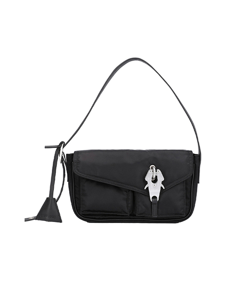 Raven Oblique Mini Bag / Black