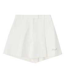 プリーツパンツ_アイボリー