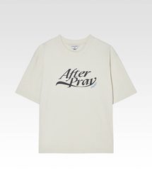 AFTERPRAY（アフタープレイ）の「エッセンシャルロゴレガシープリントTシャツアイボリー（Tシャツ/カットソー）」