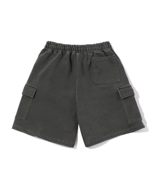 WYSE(ワイズ)の「ピグメントシンボルロゴバミューダパンツチャコール(その他パンツ・メンズ・チャコール・SMALL/MEDIUM/LARGE)」の2枚目の写真