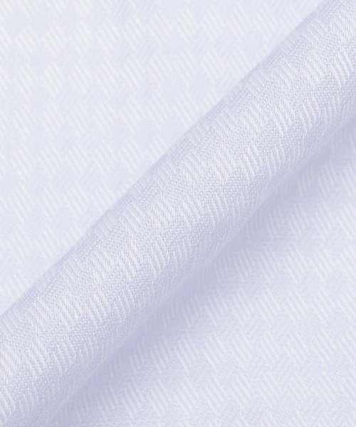 TOKYO SHIRTS（トウキョウシャツ）の「形態安定ノンアイロン ワイド 長袖ビジネスワイシャツ（大きいサイズ・長いサイズ）（ビジネスシャツ・メンズ・ブルー・首回り39cm-裄丈88cm/首回り41cm-裄丈90cm/首回り42cm-裄丈90cm/首回り43cm-裄丈90cm/首回り45cm-裄丈82cm/首回り45cm-裄丈86cm/首回り45cm-裄丈90cm/首回り47cm-裄丈86cm/首回り47cm-裄丈90cm）」の5枚目の写真