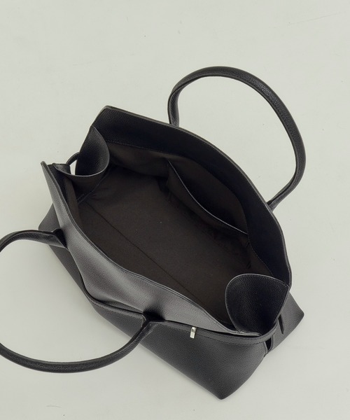 大人気！ブラック ハンドバッグ 楽天市場】2wayレザー ハンドバッグ【aioi アイオイ】トートバッグ