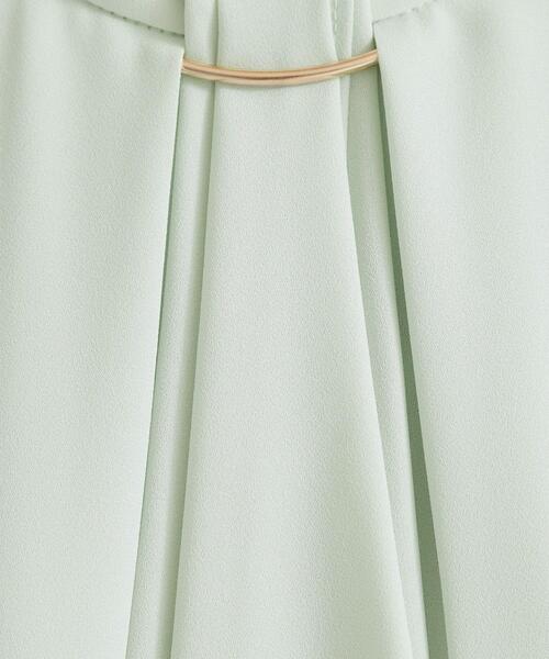 THE SHOP TK （ザ ショップ ティーケー ）の「バー付きラッフルタイブラウス（シャツ/ブラウス・レディース・オフホワイト・12/13）」の9枚目の写真