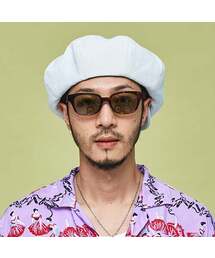 MILLIONAIRE HATS（ミリオネアハット）の「デニム（オーバーサイズ）ビッグアップルハット - アイスジン（ハンチング/ベレー帽）」