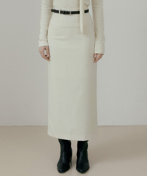 REORG(リオルグ)の「MOR CLASSIC MAXI SLIT SKIRT CREAM(スカート・レディース・その他・SMALL/MEDIUM/LARGE)」の1枚目の写真