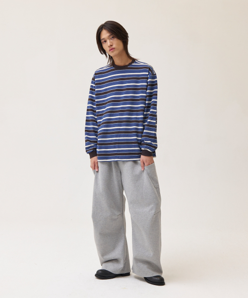 AKECII(アケシ)の「レーニンカーブドスウェットパンツ_メランジグレー(スウェットパンツ・メンズ・その他・MEDIUM/LARGE)」の7枚目の写真
