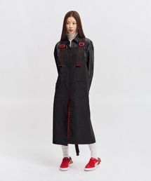 ARWW（エーアールダブリューダブリュー）の「Black Orient Apron Dress（エプロン）」