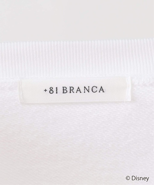 +81BRANCA(ハチイチブランカ)の「+81BRANCA/ハチイチブランカ SLOBE別注 グーフィースウェット(スウェット・レディース・ホワイト・FREE)」の7枚目の写真