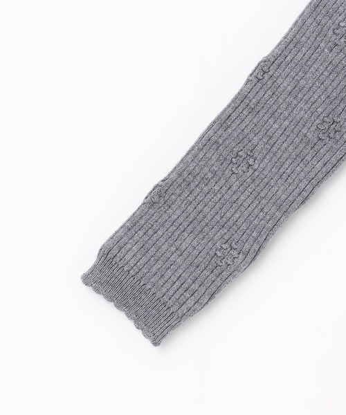 petit main(プティマイン)の「【フワもちっと】ニットペプラムチュールチュニック(チュニック・キッズ・ピンク/チャコール/アイボリー・80cm/90cm/120cm/110cm/100cm/130cm)」の10枚目の写真