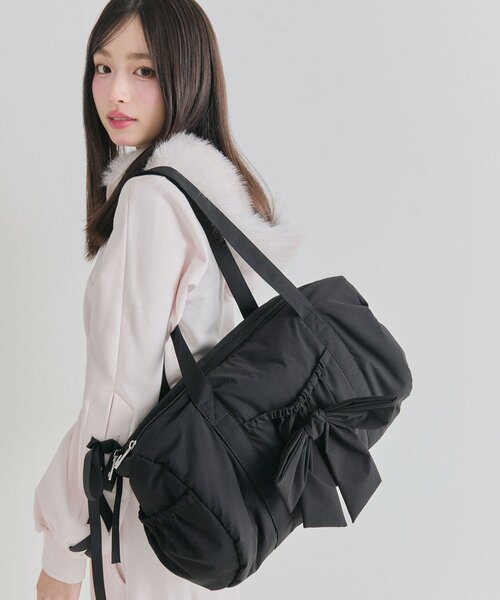 新品未使用　アロハコレクション　ボストン　olive レザーミニボストンバッグ/オリーブ | Factelier (ファクトリエ)