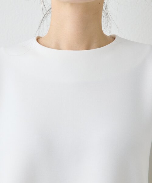 Whim Gazette（ウィムガゼット）の「ダブルエアープルオーバー（Tシャツ/カットソー・レディース・オフホワイト/ブラック・FREE）」の21枚目の写真