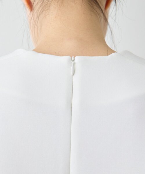 Whim Gazette（ウィムガゼット）の「ダブルエアープルオーバー（Tシャツ/カットソー・レディース・オフホワイト/ブラック・FREE）」の22枚目の写真