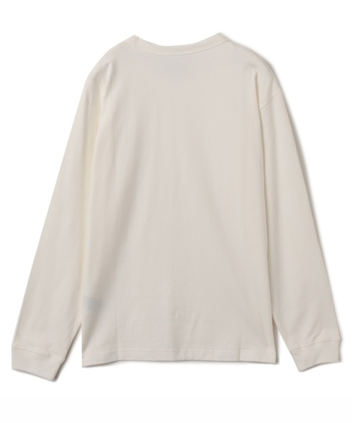 NEW BALANCE(ニューバランス)の「New Balance Shohei Signature Heavy oz LS T-Shirt / ニューバランス オオタニ ショウヘイ シグネチャーヘビーオンスロングスリーブ Tシャツ(Tシャツ/カットソー・メンズ・ライトブルー/ブラック/ホワイト・M/L/XL/S)」の11枚目の写真