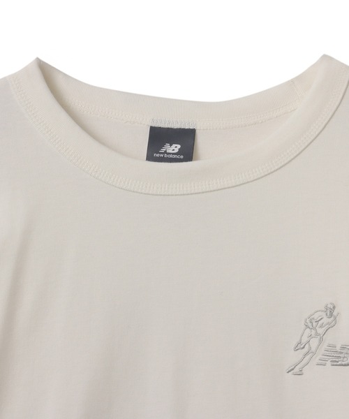 NEW BALANCE(ニューバランス)の「New Balance Shohei Signature Heavy oz LS T-Shirt / ニューバランス オオタニ ショウヘイ シグネチャーヘビーオンスロングスリーブ Tシャツ(Tシャツ/カットソー・メンズ・ライトブルー/ブラック/ホワイト・M/L/XL/S)」の8枚目の写真