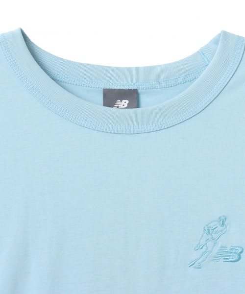 NEW BALANCE(ニューバランス)の「New Balance Shohei Signature Heavy oz LS T-Shirt / ニューバランス オオタニ ショウヘイ シグネチャーヘビーオンスロングスリーブ Tシャツ(Tシャツ/カットソー・メンズ・ライトブルー/ブラック/ホワイト・M/L/XL/S)」の12枚目の写真