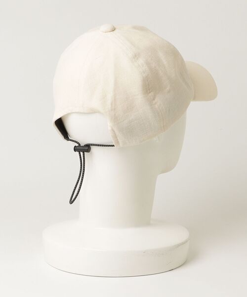Ray BEAMS（レイビームス）の「O.6パネルリネンCAP26（ハット・レディース・ベージュ・ONE SIZE）」の2枚目の写真