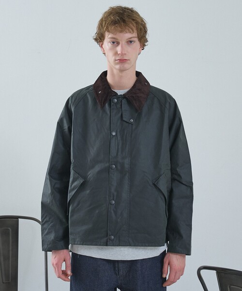 Barbour（バブアー）の「【Barbour / バブアー】OS TRANSPORT / トランスポート ワックス ブルゾン（ブルゾン・メンズ・セージグリーン/ネイビー・46/48/50）」の11枚目の写真