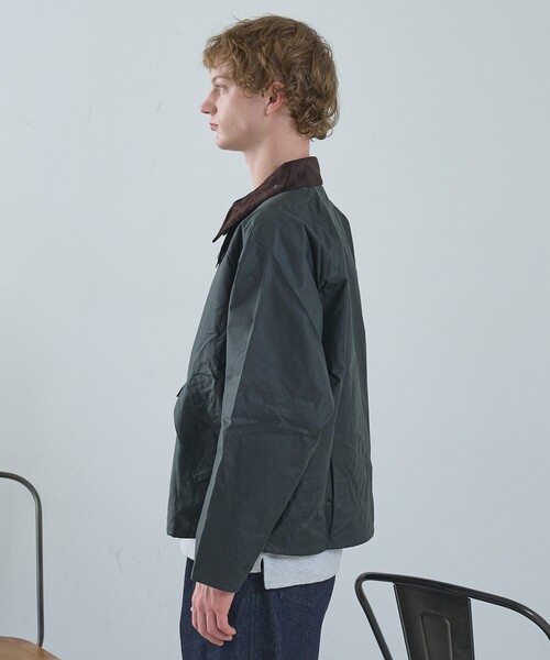Barbour（バブアー）の「【Barbour / バブアー】OS TRANSPORT / トランスポート ワックス ブルゾン（ブルゾン・メンズ・セージグリーン/ネイビー・46/48/50）」の10枚目の写真