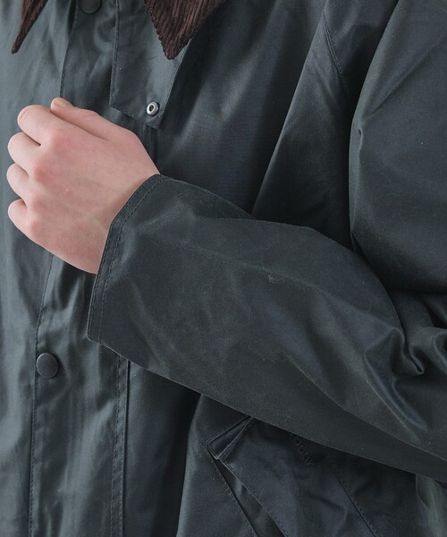 Barbour（バブアー）の「【Barbour / バブアー】OS TRANSPORT / トランスポート ワックス ブルゾン（ブルゾン・メンズ・セージグリーン/ネイビー・46/48/50）」の7枚目の写真