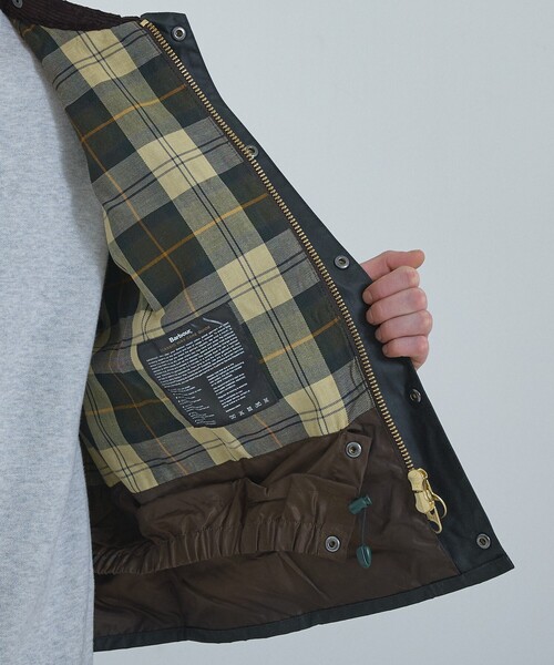 Barbour（バブアー）の「【Barbour / バブアー】OS TRANSPORT / トランスポート ワックス ブルゾン（ブルゾン・メンズ・セージグリーン/ネイビー・46/48/50）」の21枚目の写真