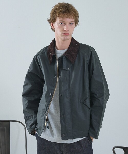 Barbour（バブアー）の「【Barbour / バブアー】OS TRANSPORT / トランスポート ワックス ブルゾン（ブルゾン・メンズ・セージグリーン/ネイビー・46/48/50）」の17枚目の写真