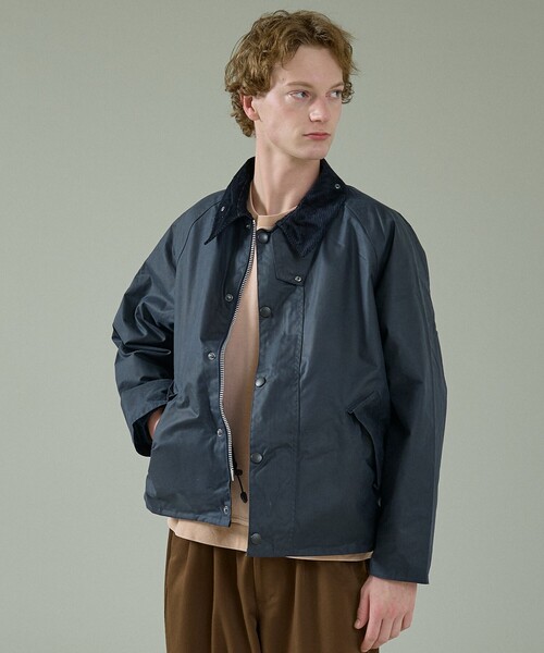 Barbour（バブアー）の「【Barbour / バブアー】OS TRANSPORT / トランスポート ワックス ブルゾン（ブルゾン・メンズ・セージグリーン/ネイビー・46/48/50）」の14枚目の写真