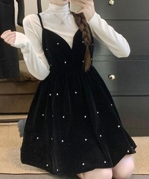 デニムワンピース デニムジャケット ミニワンピース」に該当する