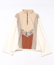 チャイハネ | 【チャイハネ】ファランナMEN'Sハーフジップトップス(スウェット)